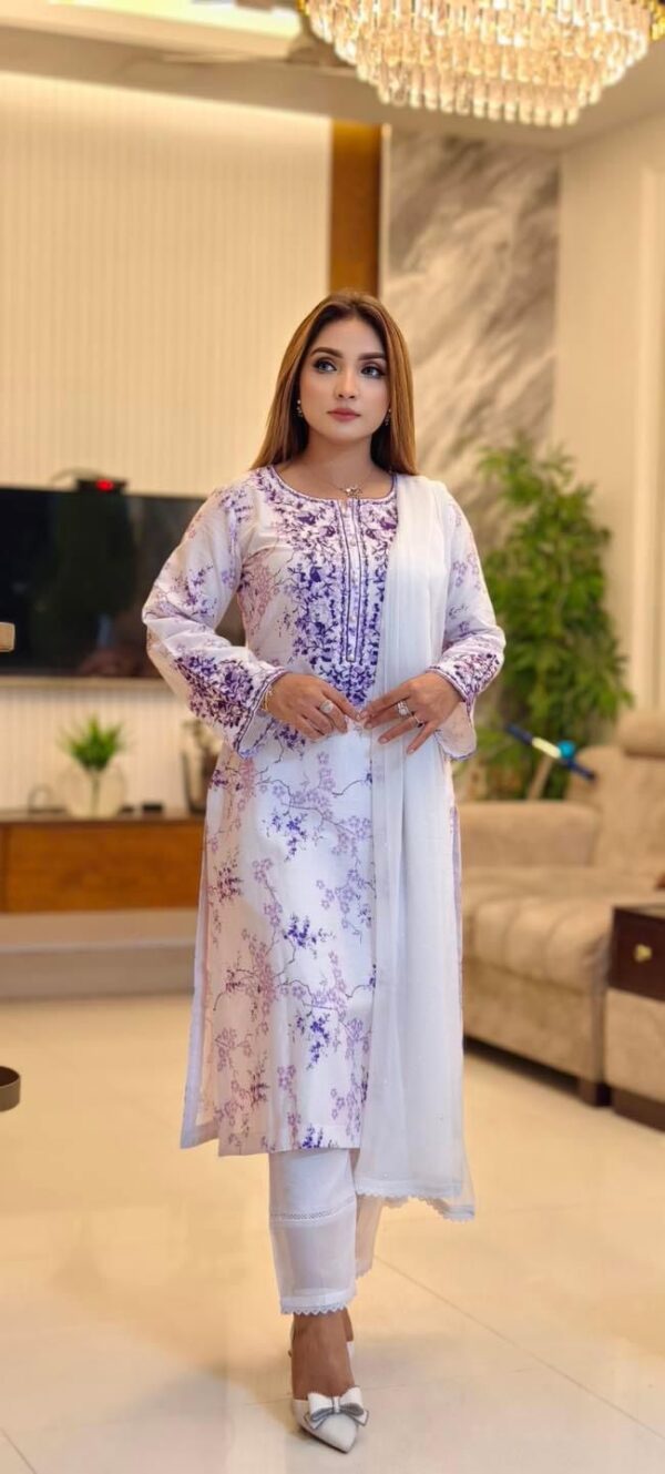 Premium Digital Print Three Piece