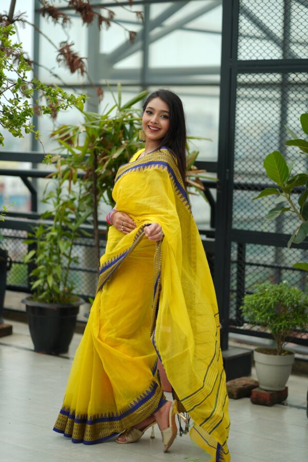 Half Silk Saree - Image 4